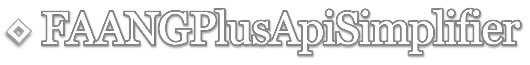 FAANGPlusAPISimplifierLogo
