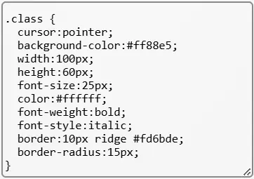 HTML/CSS generator