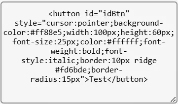 HTML/CSS generator